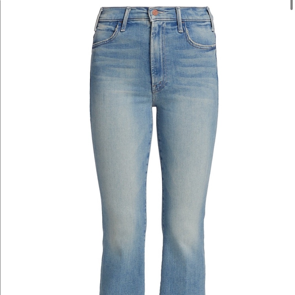 Mother the Hustler Ankle Fray Jeans
